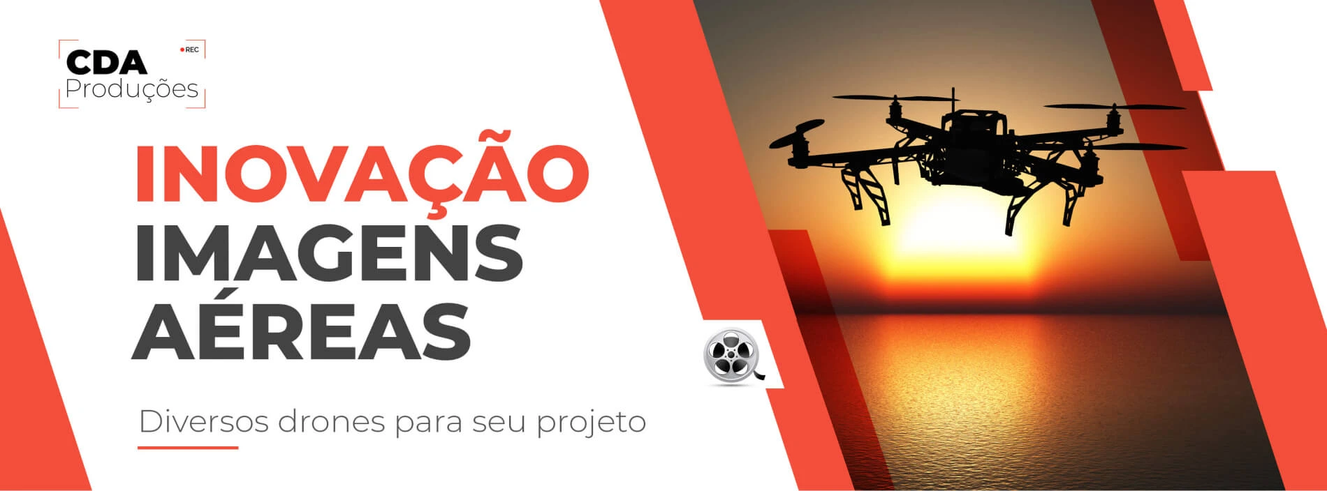 Imagens Aéreas com Drones